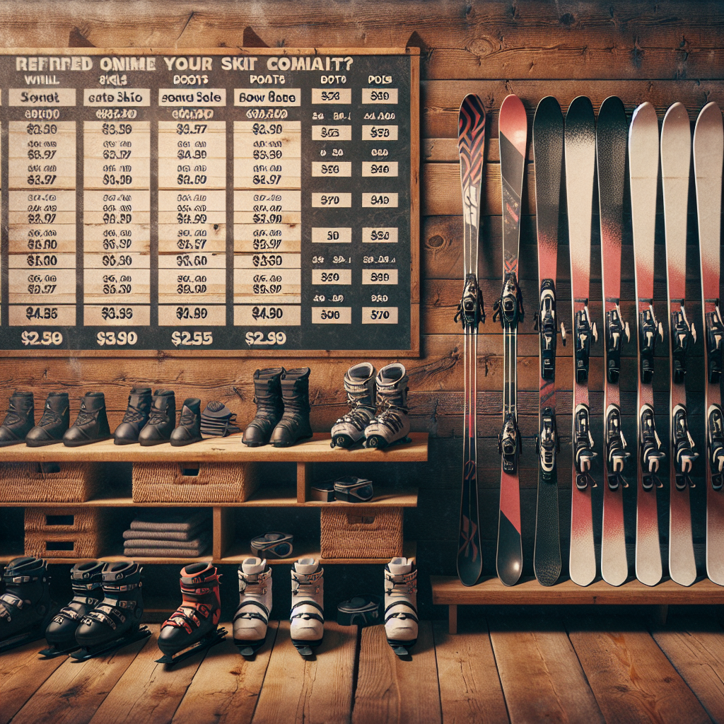 comparer offres locations ski